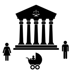 Divorce au tribunal de justice