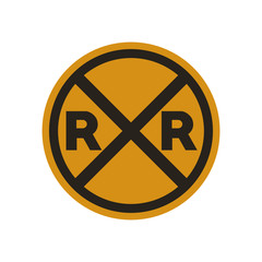 road sign security street transportation urban icon. Isolated and flat illustration. Vector graphic