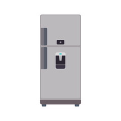Fridge supply house electric appliance icon. Isolated and flat illustration. Vector graphic