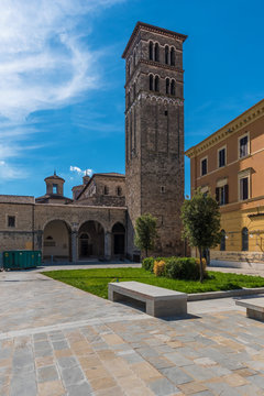 Rieti (Italy) - The Sabina's city, in Lazio region, under Mount Terminillo and crossed by the river Velino.