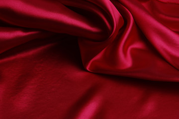 Red silk