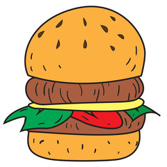 Big Burger Doodle