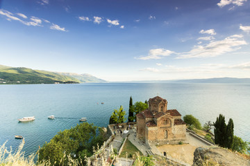 Church of Saint Johan at Lake Ohrid - Macedonia