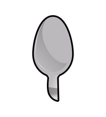 fork cutlery restaurant menu icon. Isolated and flat illustration. Vector graphic