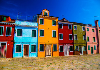 Colorful Italian Buildings