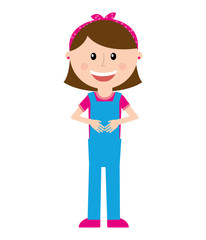 mother silhouette figure isolated icon