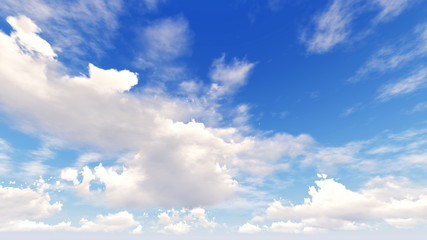Obraz na płótnie Canvas Cloudy blue sky abstract background, blue sky background with ti
