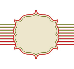 frame elegant isolated icon