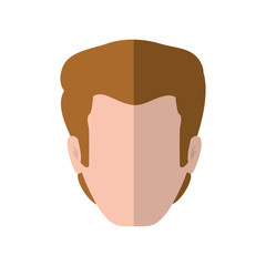 Man male avatar person people icon. Isolated and flat illustration. Vector graphic