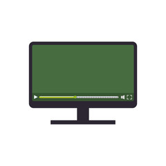 computer gadget technology communication icon. Isolated and flat illustration. Vector graphic