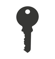 key property isolated icon