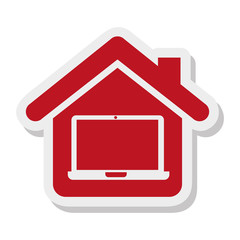 house property isolated icon