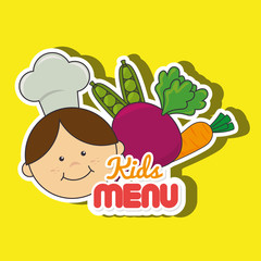 kids menu design
