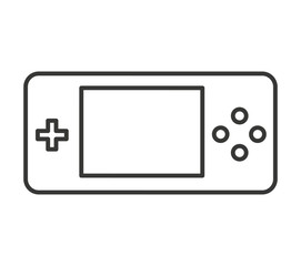 control game portable isolated icon