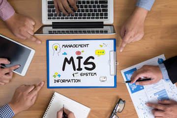 MIS  Management Information System  Data Development Information © onephoto