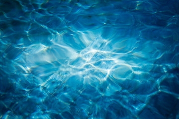 Fototapeta na wymiar Water in the pool as background