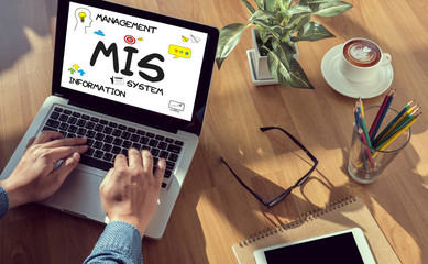 MIS  Management Information System  Data Development Information © onephoto