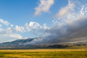 low beautiful clouds