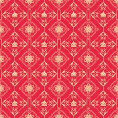 Seamless pattern wallpaper