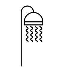 bath shower wash icon