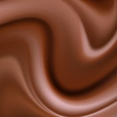 creamy chocolate brown pattern. vector illustration