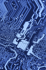 Circuit board close-up