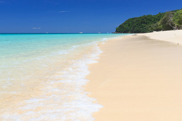 tropical beach clear water ,clean beach