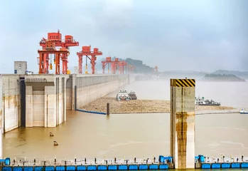 Crédence de cuisine en verre imprimé Barrage Three Gorges Dam, China