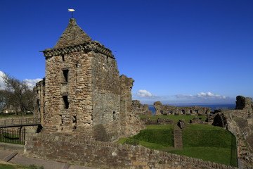 St. Andrew's Castle in Scotland