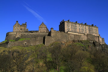 Fototapeta na wymiar Edinburgh castle, Scotland, United Kingdom