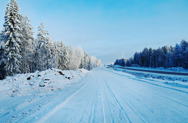 Fototapeta premium Winter landscape