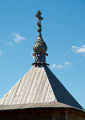 Obraz premium Pochozersky graveyard