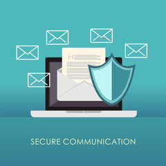 Secure communication. Email protection.