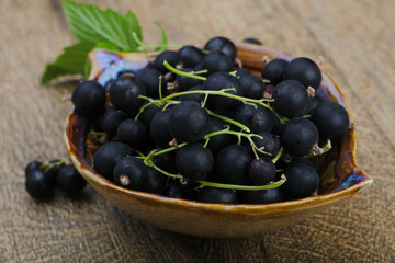 Black currants heap