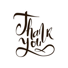 Thank you. Modern brush lettering.