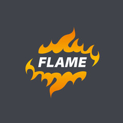 fire vector logo