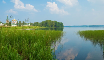 The monastery of the Iberian Mother of God in the Holy Lake