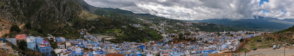 Panormama Chefchaouen, Morocco 