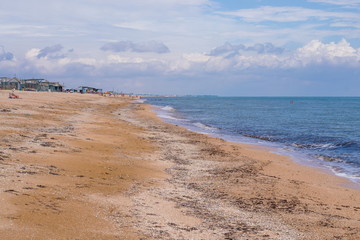 sandy beach and seashore