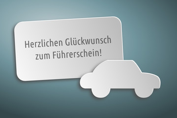 Herzlichen Glückwunsch zum Führerschein