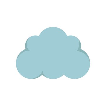 Logo cloud vector