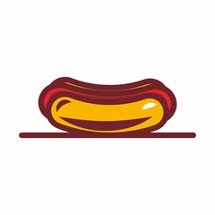 hot dog logo icon vector