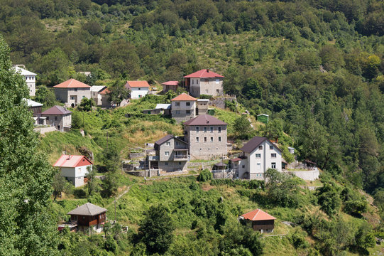 Galicnik village, national park Mavrovo