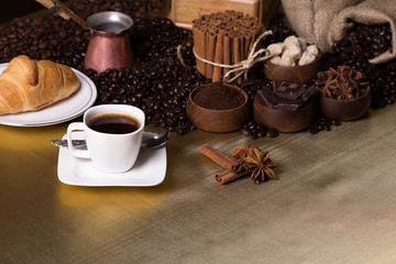 Coffee time concept