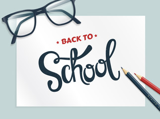 Back to school banner.