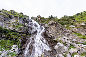 Photo of waterball in fagaras mountains, Romania.