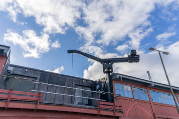 crane in the docks