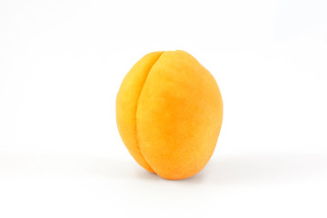 apricot isolated on white background