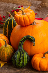 pumpkin on table