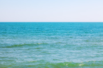 Blue water in Black sea